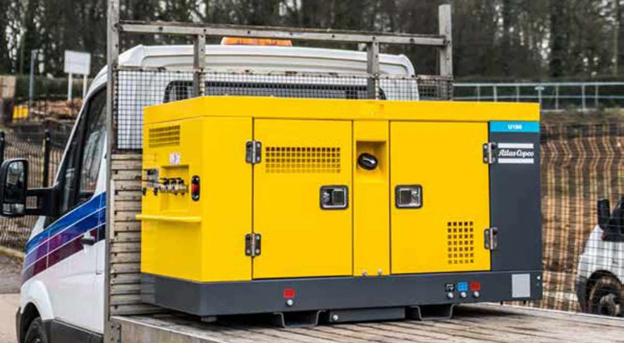 Truck Carrying Air Compressors — Air Compressors in Toowoomba, QLD