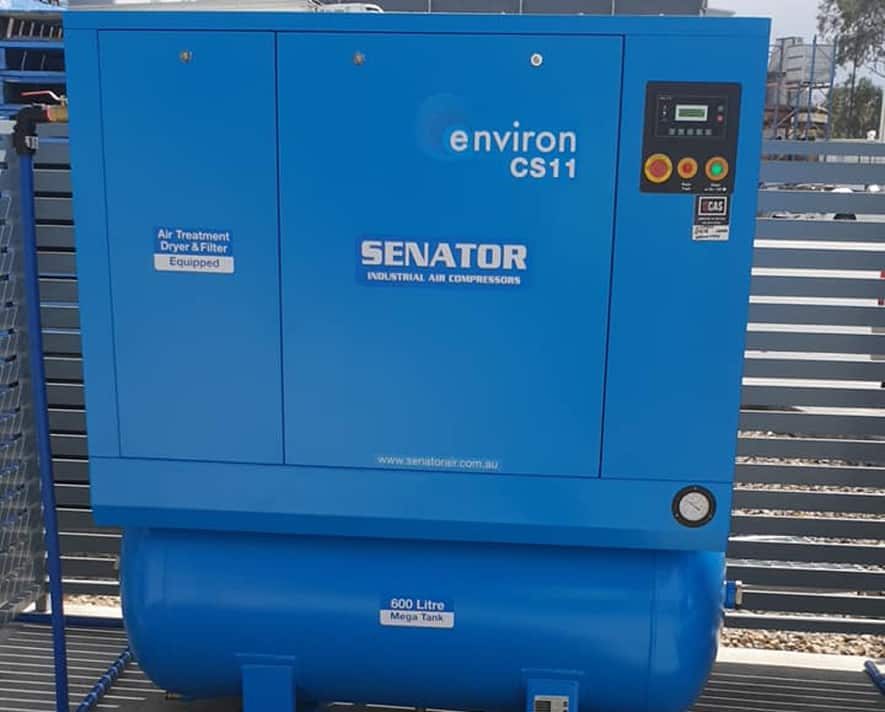Blue Senator Industrial Air Compressor — Air Compressors in Toowoomba, QLD